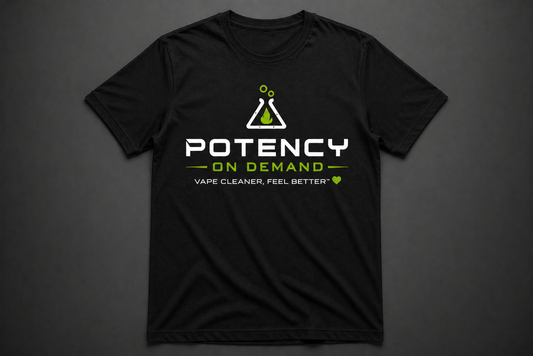 Potency On Demand Lab Logo Tee